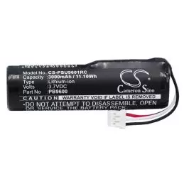 Li-ion Battery fits Marantz, Rc9001, Philips, Pronto Tsu-9600 3.7V, 3000mAh