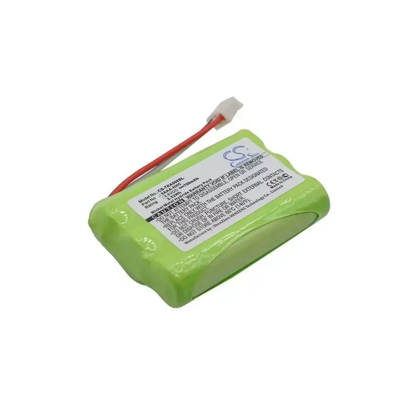 Ni-MH Battery fits Tdk, Life On Record A08, Part Number, Tdk 3.6V, 700mAh