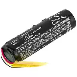Li-ion Battery fits Bose, 423816, Soundlink Micro, Part Number 3.7V, 3400mAh