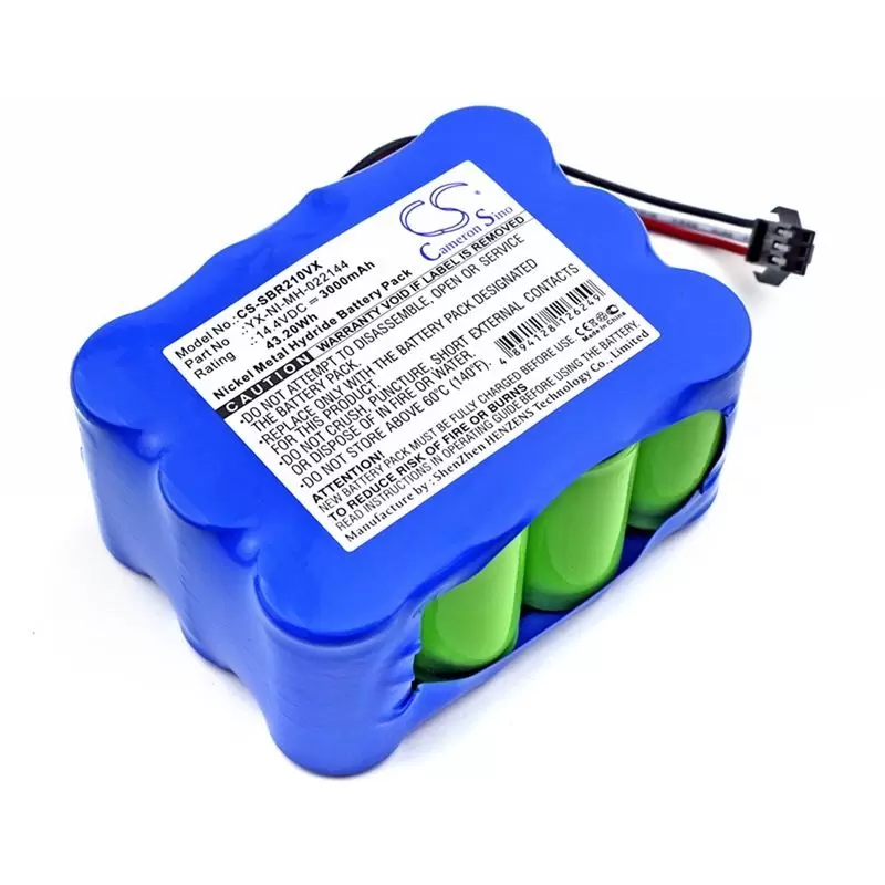 Ni-MH Battery fits Bobsweep, Bobi Classic, Kv8, 510b 14.4V, 3000mAh