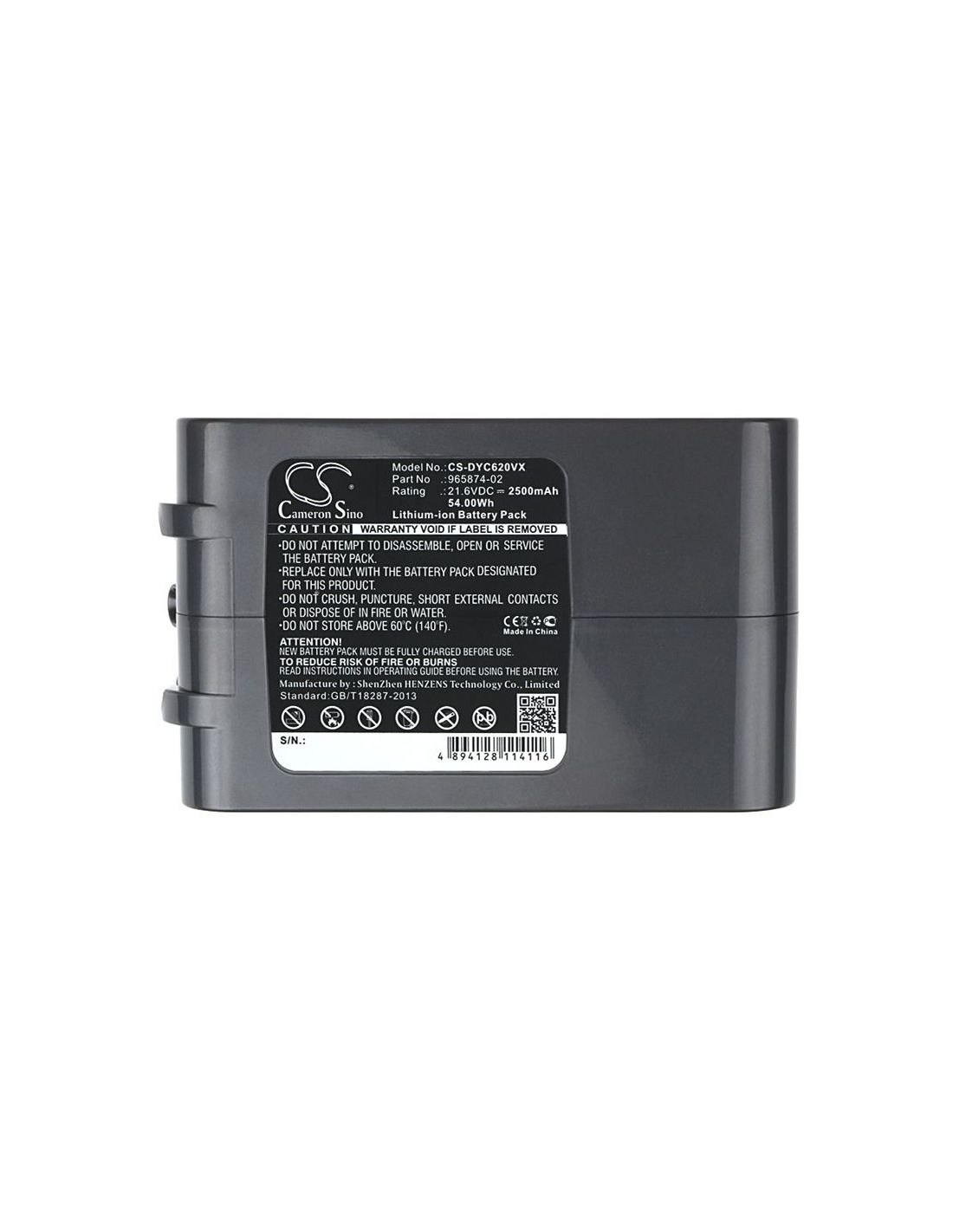 Batterie 21.6V 4000mah DYSON 967810-02, 965874-02