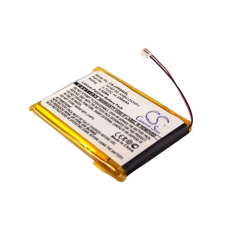 Li-Polymer Battery fits Jabra, Pro 9400, Pro 9450, Pro 9460 3.7V, 230mAh