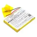 Li-Polymer Battery fits Astro, A50, Part Number, Astro 3.7V, 800mAh
