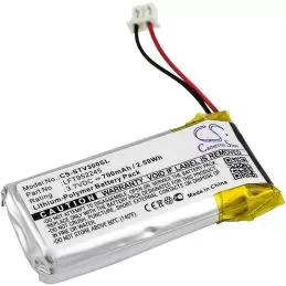 Li-Polymer Battery fits Stageclix, Jack V3 Transmitter, Jack V4 Transmitter, Part Number 3.7V, 700mAh