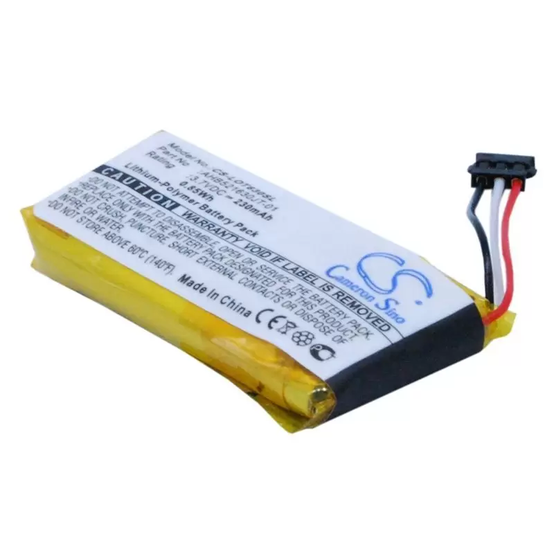 Li-Polymer Battery fits Logitech, H600, N-r0044, Ultrathim Touch Mouse T630 3.7V, 230mAh