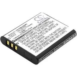 Li-ion Battery fits Panasonic, Hx-wa03, Hx-wa03h, Hx-wa03w 3.7V, 770mAh