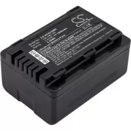 Li-ion Battery fits Panasonic, Hc-250eb, Hc-550eb, Hc-727eb 3.6V, 1500mAh