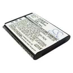 Li-ion Battery fits Samsung, Digimax L70, Digimax L70b, L201 3.7V, 800mAh