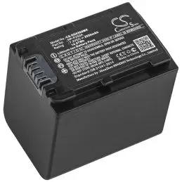 Li-ion Battery fits Sony, Fdr-ax33, Fdr-ax40, Fdr-ax45 7.3V, 2050mAh