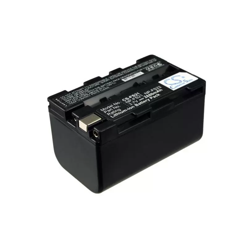 Li-ion Battery fits Sony, Dcr-pc1, Dcr-pc1e, Dcr-pc2 3.7V, 2880mAh