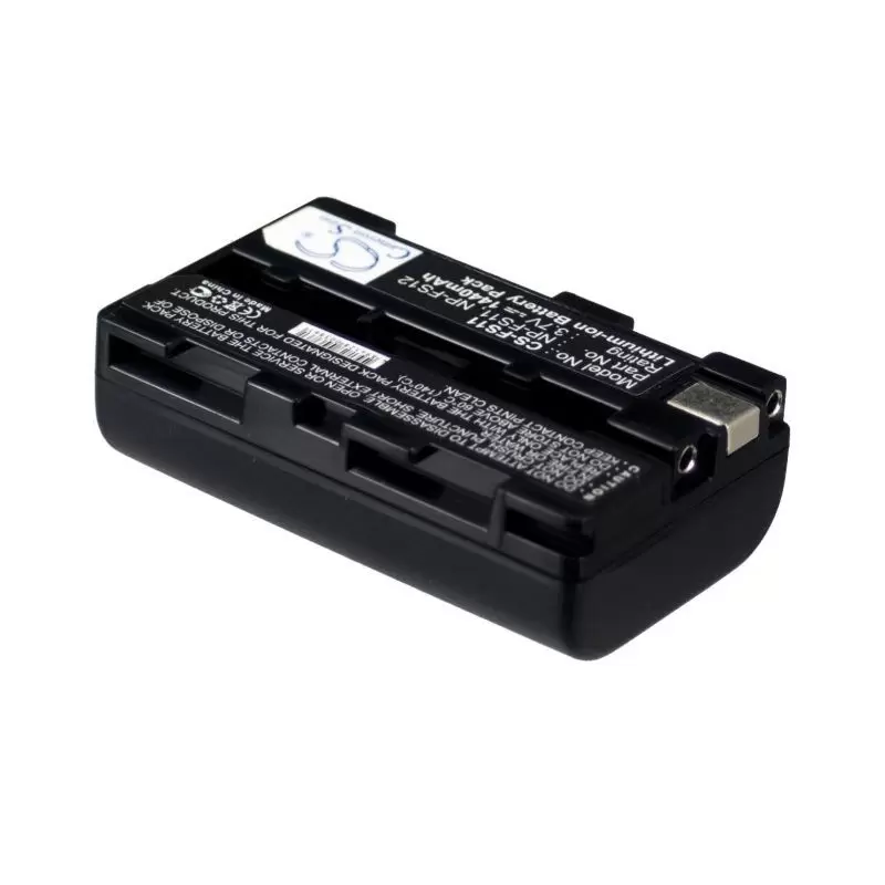 Li-ion Battery fits Sony, Ccd-cr1, Ccd-cr1e, Cyber-shot Dsc-f505 3.7V, 1440mAh