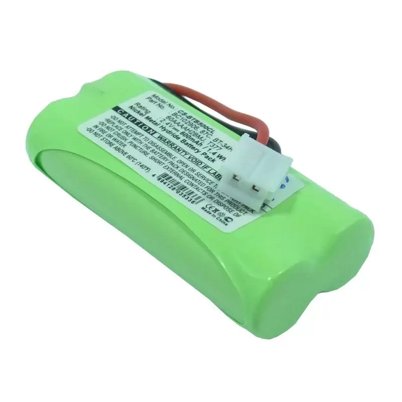 Ni-MH Battery fits Aeg, Dolphy, Alcatel, Versatis 150 2.4V, 600mAh