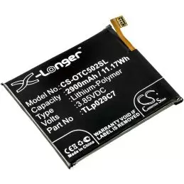 Li-Polymer Battery fits Alcatel, one touch idol 3c, one touch idol 3c td-lte, ot5026d 3.85V, 2900mAh