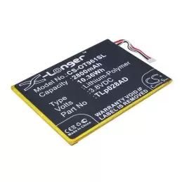 Li-Polymer Battery fits Alcatel, one touch pixi 7, ot-9006w 3.8V, 2800mAh