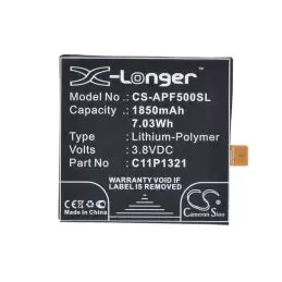 Li-Polymer Battery fits Asus, a68m, padfone e 3.8V, 1850mAh