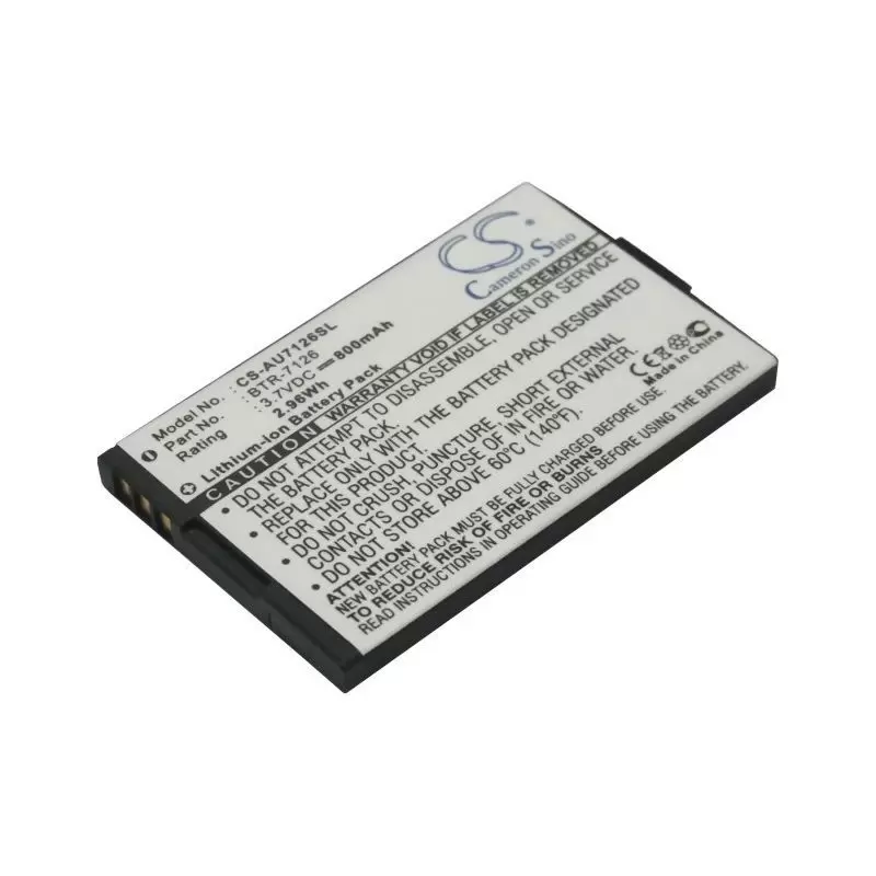 Li-ion Battery fits Audiovox, cdm-7126, cdm-7176, cdm-8074 3.7V, 800mAh