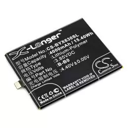 Li-Polymer Battery fits Bbk, vivo xplay 6, vivo xplay 6 dual sim, vivo 3.85V, 4000mAh