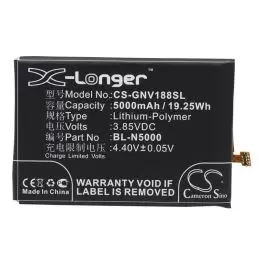 Li-Polymer Battery fits Blu, d810, d810u, s0090uu 3.85V, 5000mAh