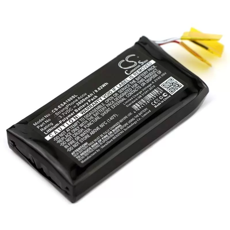 Li-Polymer Battery fits Evolveo, strongphone accu 3.7V, 2600mAh