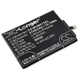 Li-Polymer Battery fits Hongmi, 4 premium edition, 4x premium edition, redmi 4x premium edition dual sim td-lte 3.85V, 4100mAh