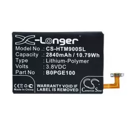 Li-Polymer Battery fits Htc, 0pja120, m9, one hima 3.8V, 2840mAh