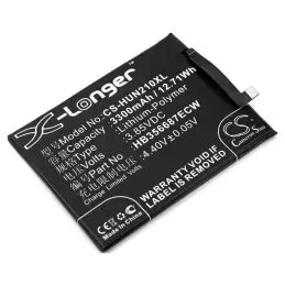 Li-Polymer Battery fits Huawei, bac-al00, bac-l23, bac-tl00 3.85V, 3300mAh