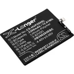 Li-Polymer Battery fits Huawei, emily, eml-al00, eml-l09 3.82V, 3300mAh