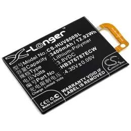 Li-Polymer Battery fits Huawei, honor v8, honor v8 premium, knt-al10 3.8V, 3400mAh