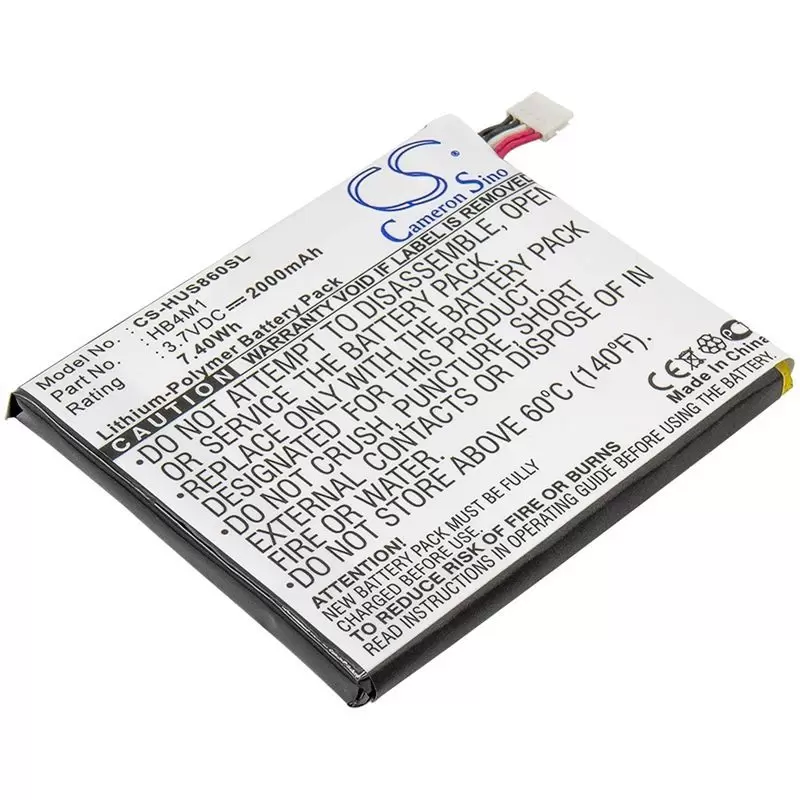 Li-Polymer Battery fits Huawei, s8600 3.7V, 2000mAh