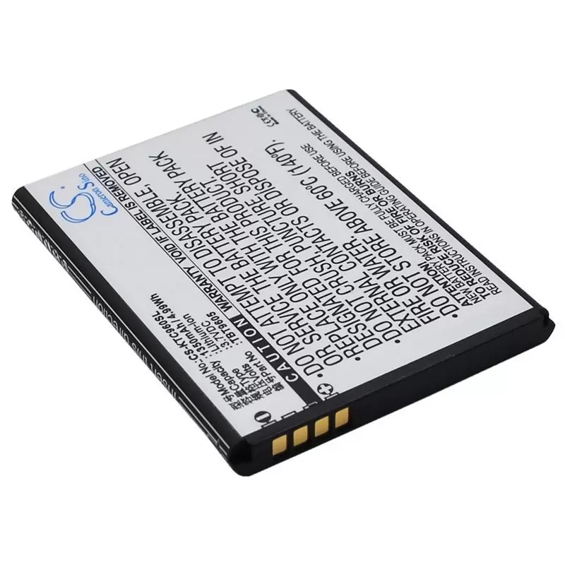 Li-ion Battery fits K-touch, c960t, c986t, t60 3.7V, 1350mAh