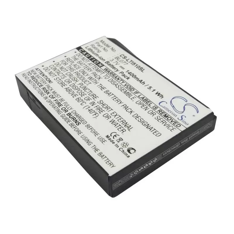 Li-ion Battery fits Lenovo, i510 3.7V, 1400mAh