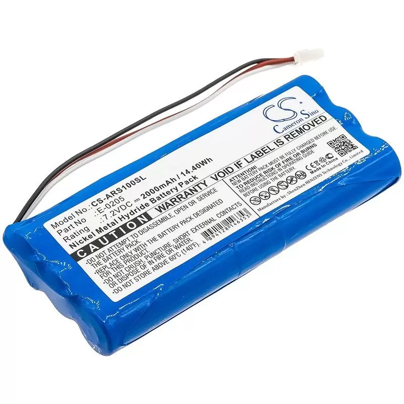 Ni-MH Battery fits Aaronia, Spectran Handheld Spectrum Analyzer Nf, V1,V4 7.2V, 2000mAh