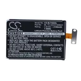 Li-Polymer Battery fits Lg, e960, e970, e971 3.8V, 2100mAh
