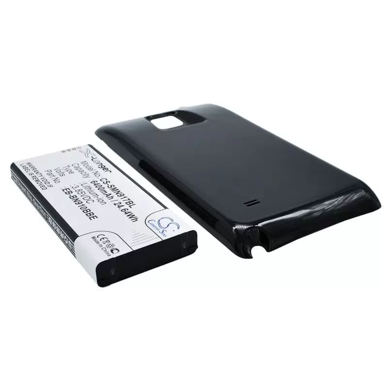 Li-ion Battery fits Samsung, galaxy note 4, sm-n910a, sm-n910c 3.85V, 6400mAh