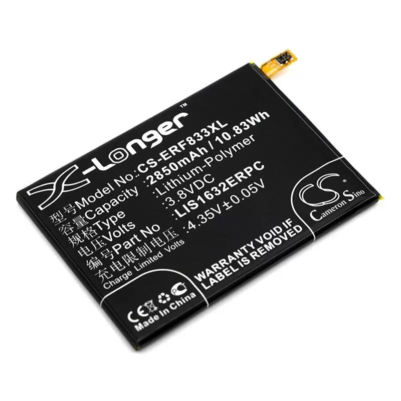 Li-Polymer Battery fits Sony, f8331, f8332, xperia xz 3.8V, 2850mAh
