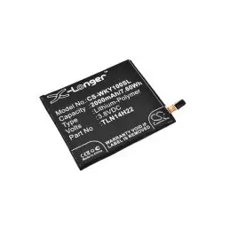 Li-Polymer Battery fits Wiko, highway pure, highway signs, highway signs 3g 3.8V, 2000mAh