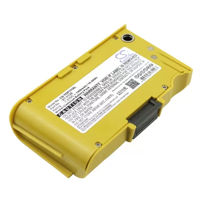 Ni-CD Battery fits Topcon, 101c, 111c, Dl-100 7.2V, 1400mAh