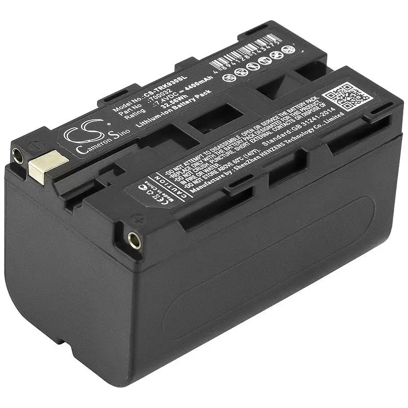 Li-ion Battery fits Tsi, 8532, Aerotrak 9036-01, Aerotrak 9036-02 7.4V, 4400mAh