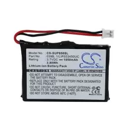 Li-ion Battery fits Microtracker, 01-065-0624-0, 01-065-0625-0, Gprs 3.7V, 1050mAh
