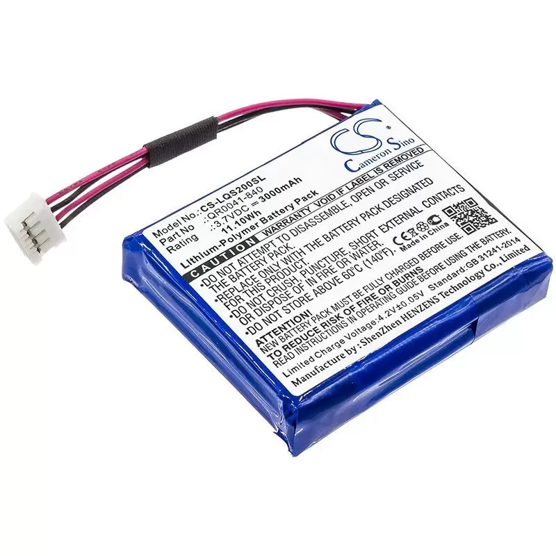 Li-Polymer Battery fits Daitem, D5130gb, D5131gb, D5141 3.7V, 90mAh