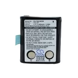Ni-MH Battery fits Trisquare, Tsx100, Tsx300 4.8V, 800mAh