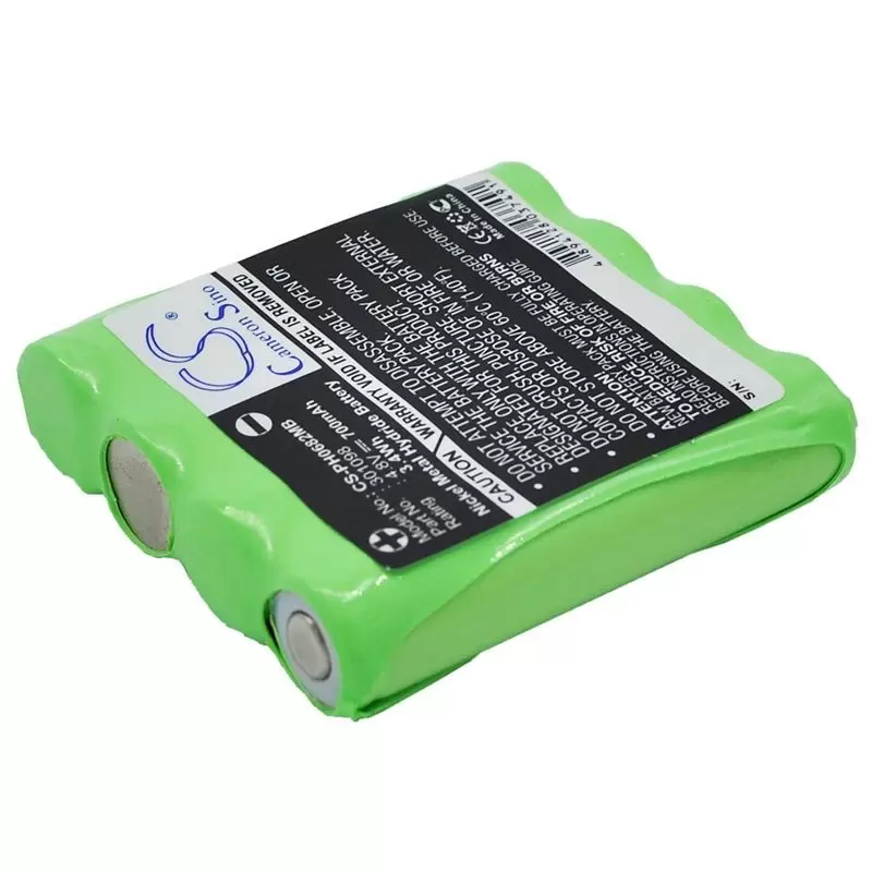 Ni-MH Battery fits Harting & Helling, Bug 2004 Baby Monitor, Mbf 4848, Mbf 6666 4.8V, 700mAh