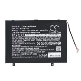 Li-Polymer Battery fits Acer, Aspire Switch 11, Aspire Switch 11 Pro, Sw5-111 3.8V, 8800mAh
