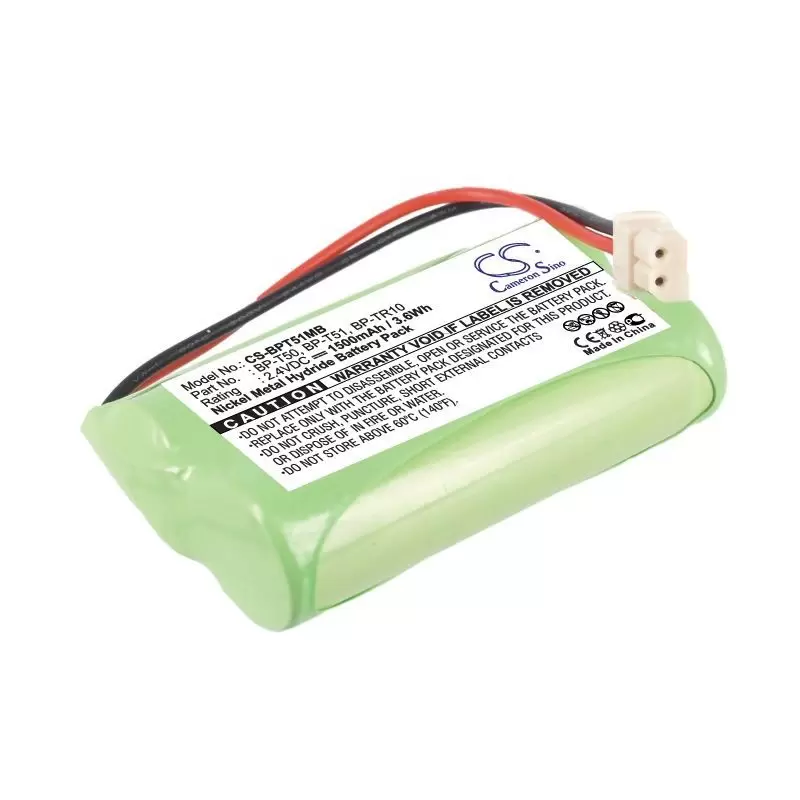 Ni-MH Battery fits Fisher, M6163, Sony, Ntm-910 2.4V, 1500mAh