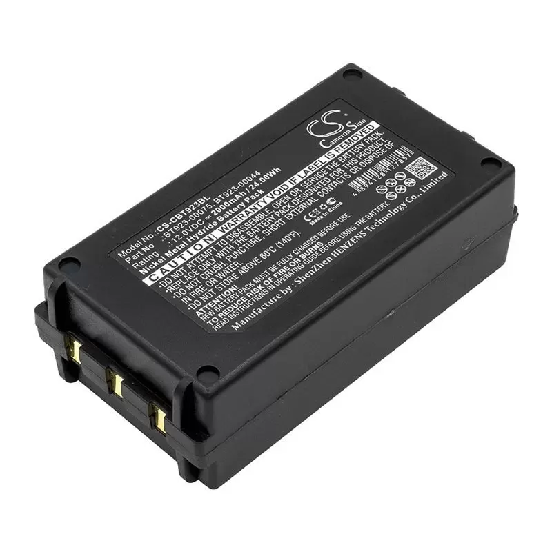 Ni-MH Battery fits Cattron Theimeg, Easy U. Mini, Th-ec 30 U. 40, Th-ec/lo 12.0V, 2000mAh