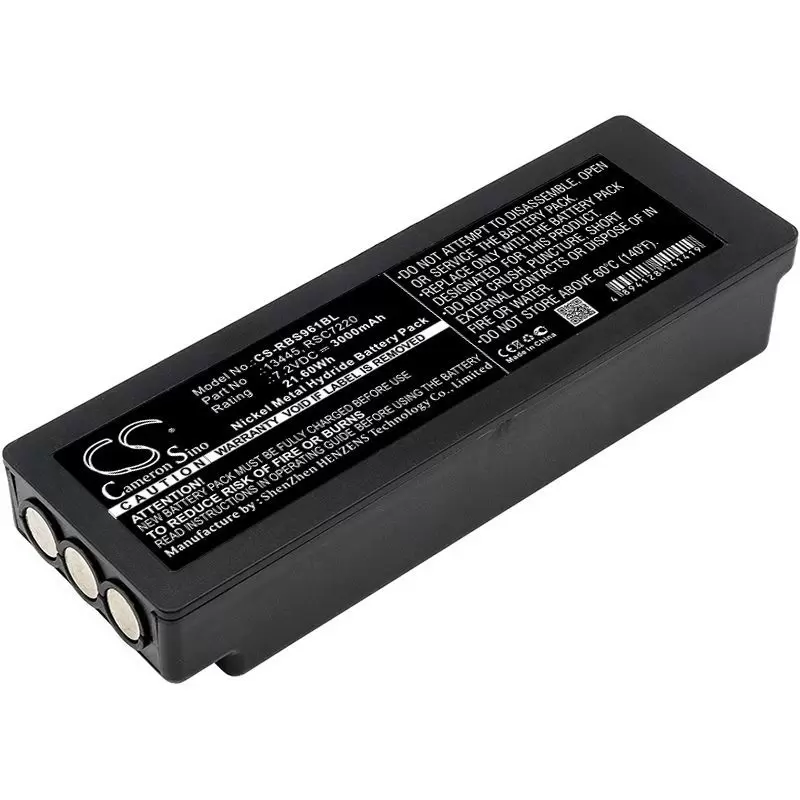 Ni-MH Battery fits Scanreco, 590, 592, 790 7.2V, 3000mAh