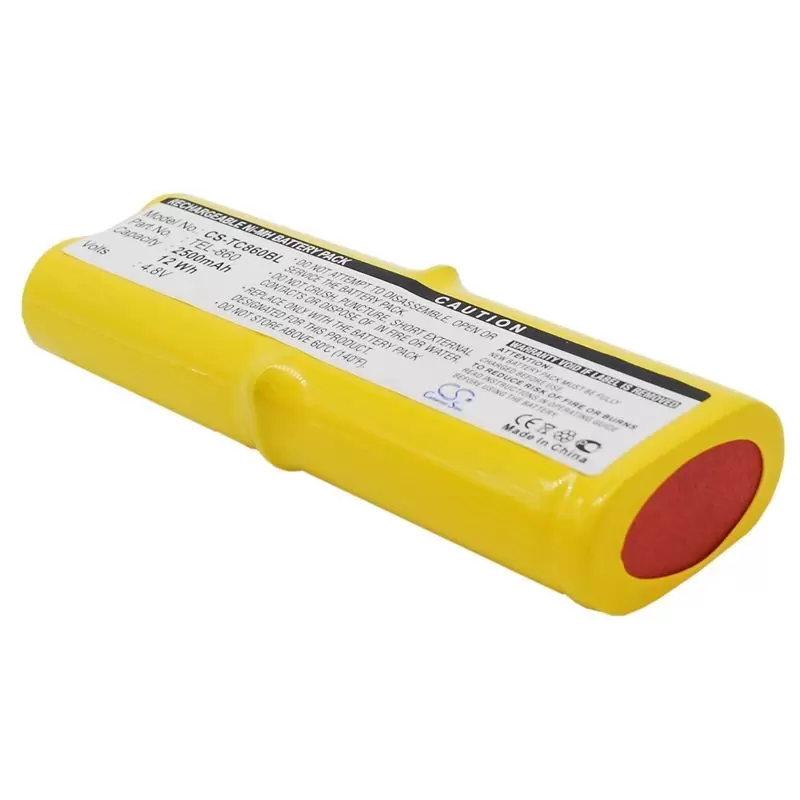 Ni-MH Battery fits Telxon, Ptc860, Ptc860ds, Ptc860es 4.8V, 2500mAh