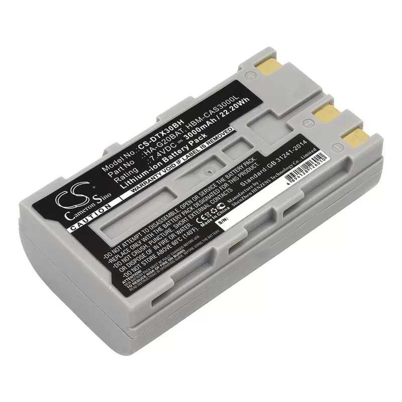 Li-ion Battery fits Casio, Dt-x30, Dt-x30g, Dt-x30gr-30c 7.4V, 3000mAh