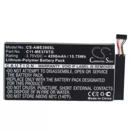 Li-Polymer Battery fits Asus, Me370tg 3.75V, 4200mAh