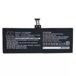 Li-Polymer Battery fits Asus, Vivotab Tf600t 7.4V, 2950mAh